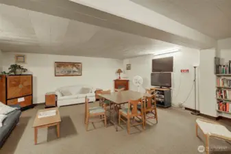 Community game room on ground floor.