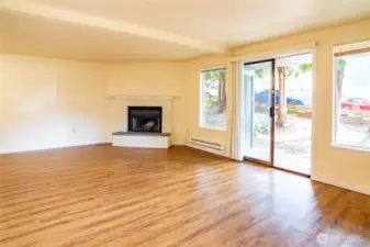 Unit 1 - fully remodeled living area
