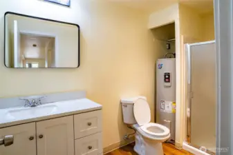Unit 1 - Large updated  bathroom