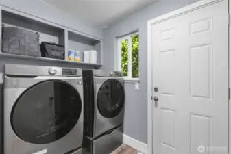 Utility Room with outdoor access