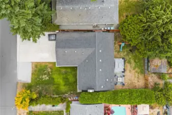 Skyview of the lot