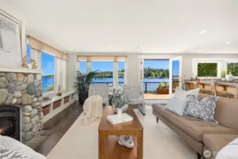 Open floor plan perfect for entertaining and enjoying the stunning views and setting.