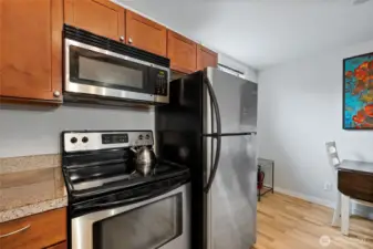 Seller will be installing a new microwave before closing!