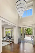 Two Story Front Hall