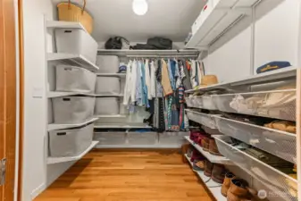 Walk in closet