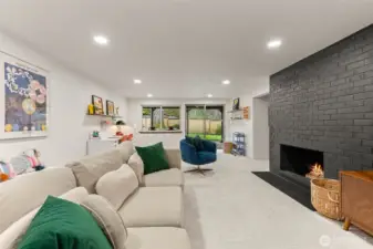 Huge flex space in the basement