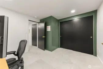 Bedroom #5 in basement