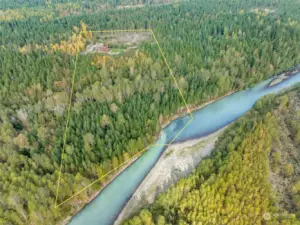 20 Acres in gated Nisqually River Forest Reserve- access the river from your own property!