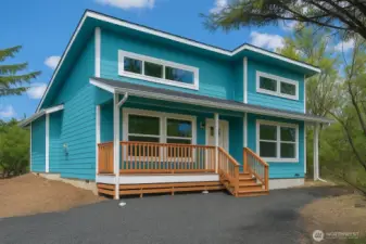 RV parking with water and sewer hookups