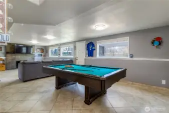 Lower level family room