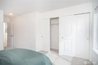 Primary suite closets