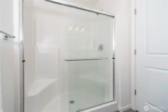 Primary bathrooms