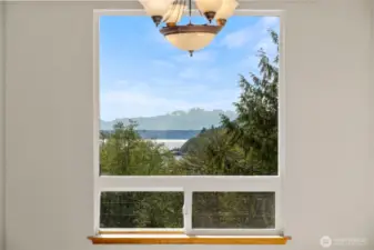 View from the dining room!