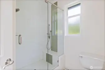 Primary bathroom shower