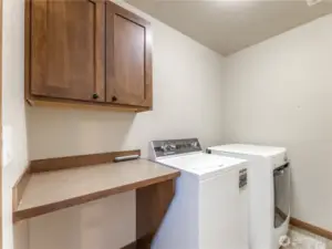 Convenient Upper Floor Laundry Room