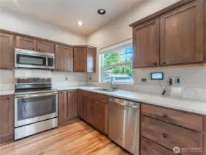 Stainless Steel Appliances & Induction Stove Cooktop