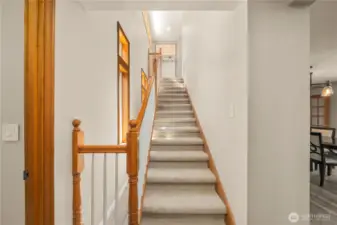 Let's go upstairs
