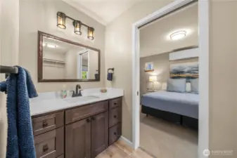 Jack and Jill bathroom