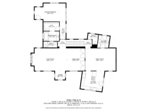 Main Level square footage based on Realist 1,820sf total finished square footage 2.915sf.