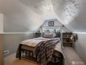 Upstairs you'll find two additional bedrooms with an added surprise...