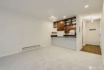 Dining room, mud room entry