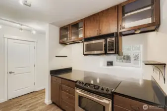 Open to the Living, Dining rooms