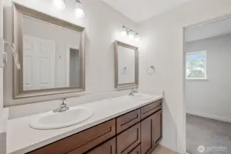 Primary bath vanity