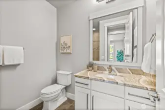 Ensuite downstairs bathroom