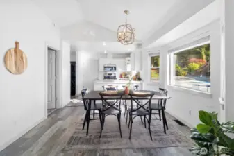 Elegant dining area perfect for entertaining guests.