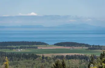 North to San Juans over Preserved Farmlands