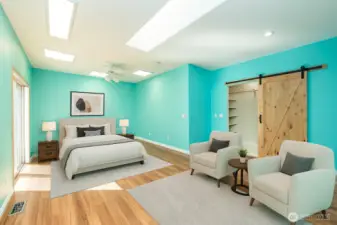 Guest Suite 3 Virtually Staged