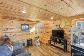 Power and heat (no water or septic).