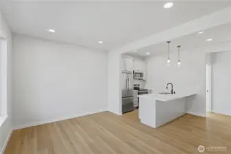 Spacious living area with clean finishes and functional flow