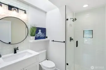 3/4 primary bathroom