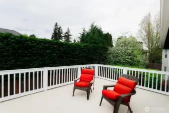 Primary Private Outdoor Deck