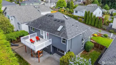 Back Yard from the air