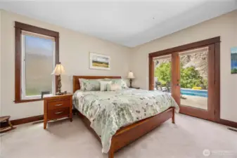 Spacious Primary is set away from the other bedrooms.