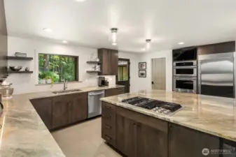 This kitchen invites you to indulge your culinary creativity.