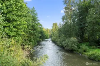 River access at the Community Park