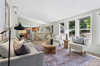 Looking toward the kitchen