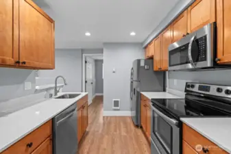 Spacious kitchen
