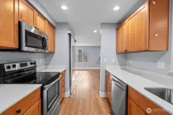 New granite countertop