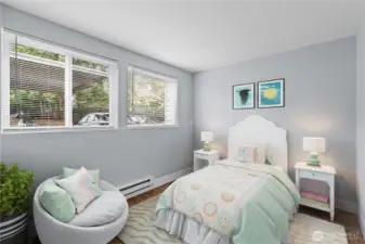 Bedroom 1 virtually staged