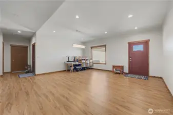 Front Door Entrance & Large Dining Area