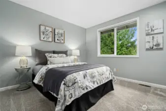 One of the good sized guest rooms.