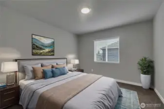 Bedroom 3 Staged