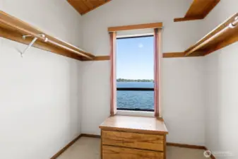 Primary bedroom walk-in-closet