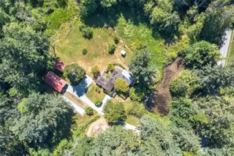 This peaceful property is accessed via a county-maintained road and is just minutes from the ferry landing.