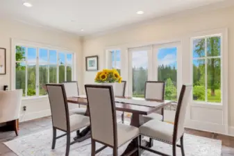 Kitchen eating space