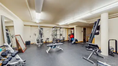 Building fitness room